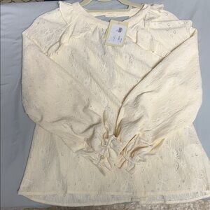 Cream Women's Blouse